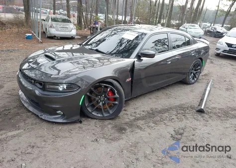 2020 Dodge Charger Scat Pack Rwd из США, поврежденный, VIN 2C3CDXGJ2LH190221
